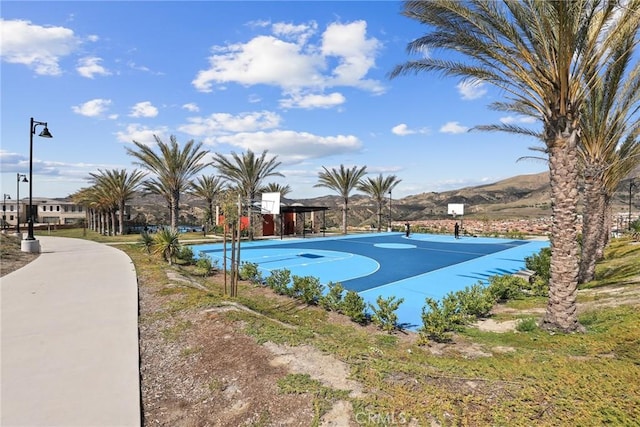 20535 W Bluebird Ct, Porter Ranch, CA 91326 - view of sport court with community basketball court