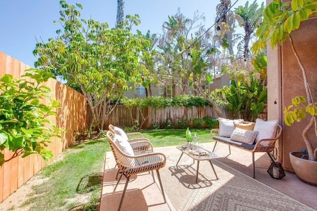 137 Jupiter St, Encinitas, CA 92024 - fenced backyard featuring a patio