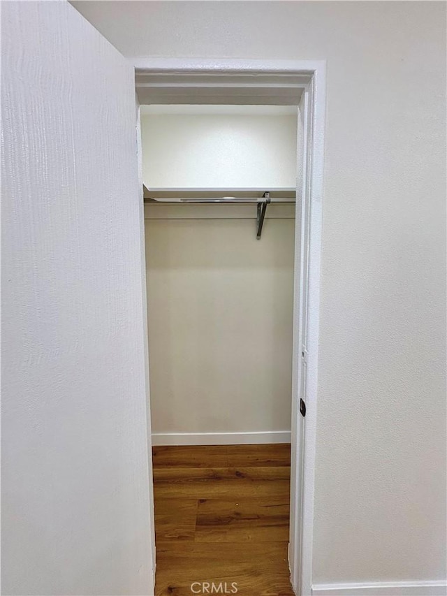 view of closet