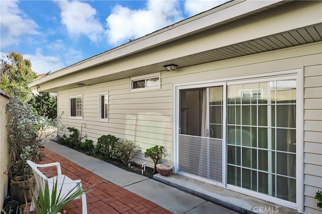 exterior space featuring a patio