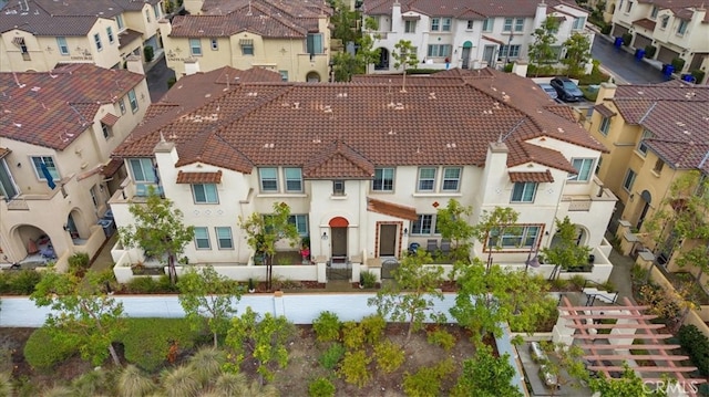 bird's eye view featuring a residential view