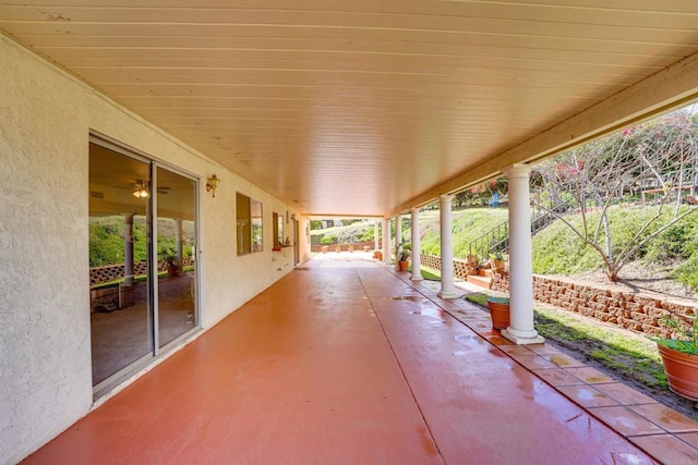 view of patio