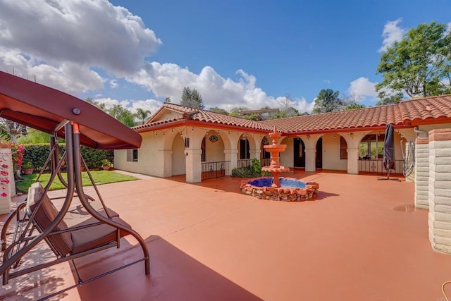 view of patio