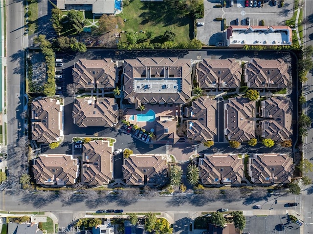 birds eye view of property featuring a residential view