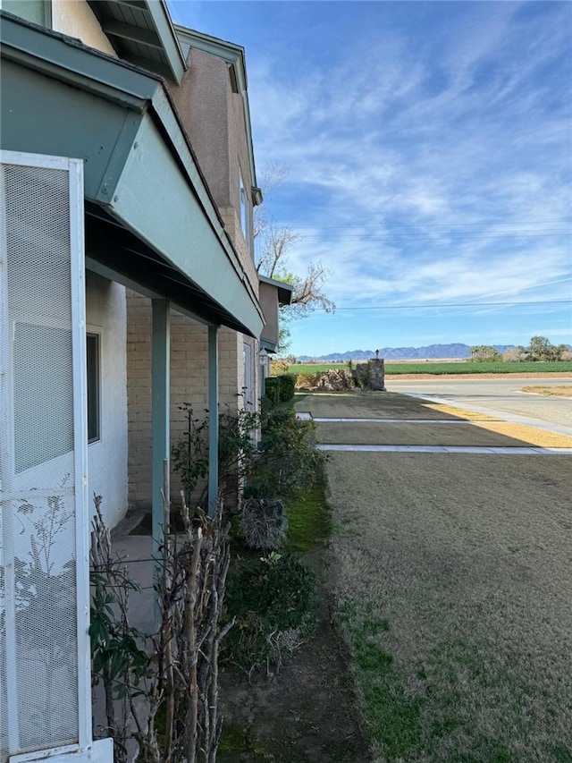 view of property exterior featuring stucco siding