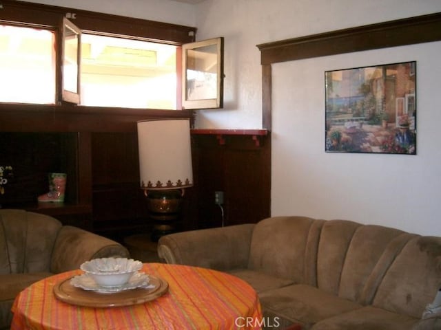view of living area