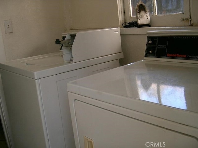 view of laundry area