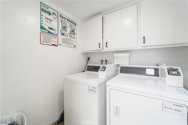 laundry area featuring separate washer and dryer