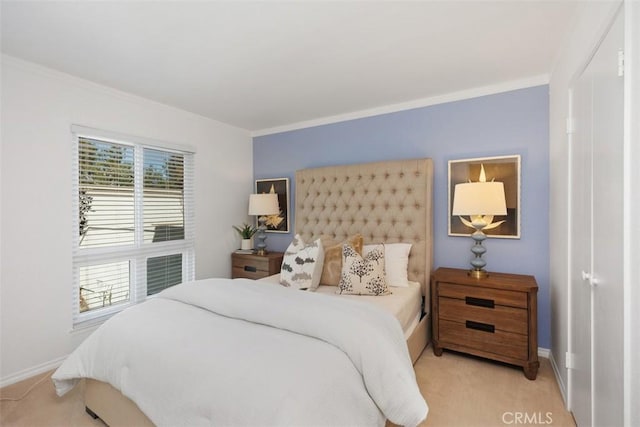 22364 Manacor Unit 9, Mission Viejo, CA 92692 - carpeted bedroom featuring ornamental molding and baseboards