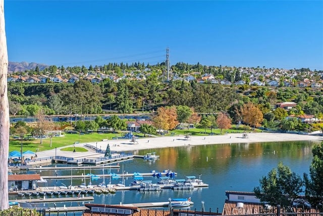22364 Manacor Unit 9, Mission Viejo, CA 92692 - aerial view of a nearby body of water and a tree filled landscape