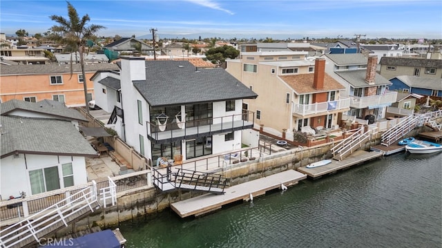16833 Bayview Dr, Huntington Beach, CA 92649 - aerial view of residential area with a large body of water
