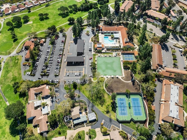 bird's eye view featuring a residential view