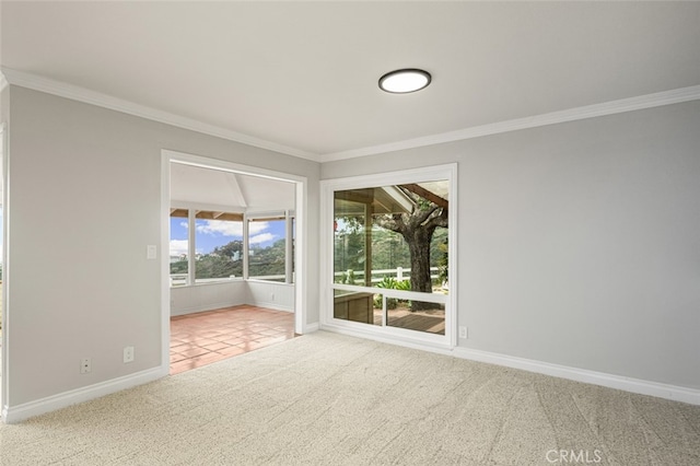 31711 Crystal Sands Dr, Laguna Niguel, CA 92677 - unfurnished room featuring carpet floors and crown molding