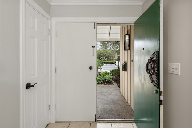 31711 Crystal Sands Dr, Laguna Niguel, CA 92677 - entryway with tile patterned floors and ornamental molding