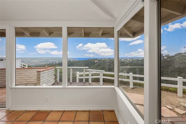 31711 Crystal Sands Dr, Laguna Niguel, CA 92677 - unfurnished sunroom featuring tile patterned flooring