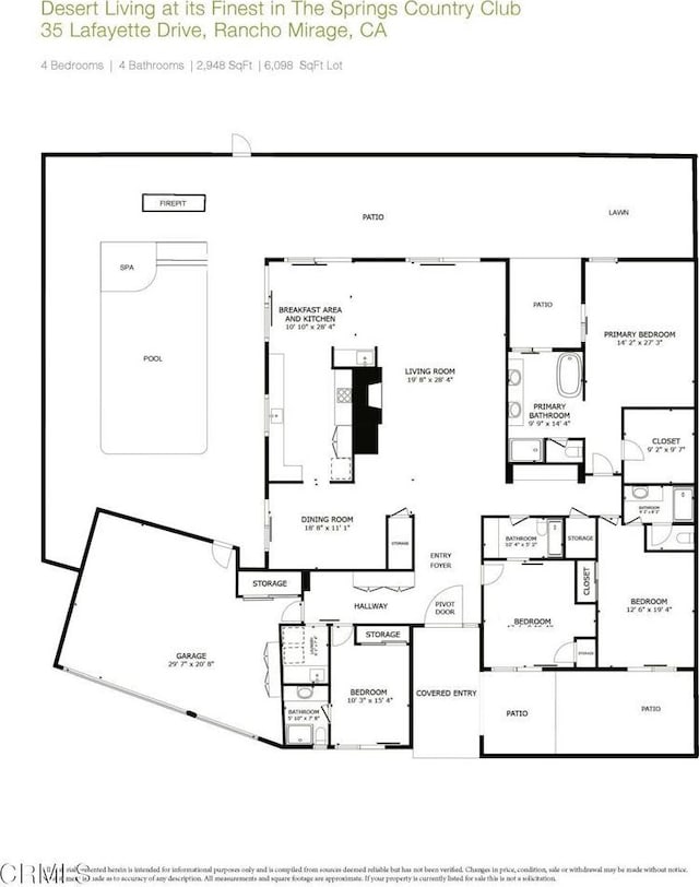 view of layout