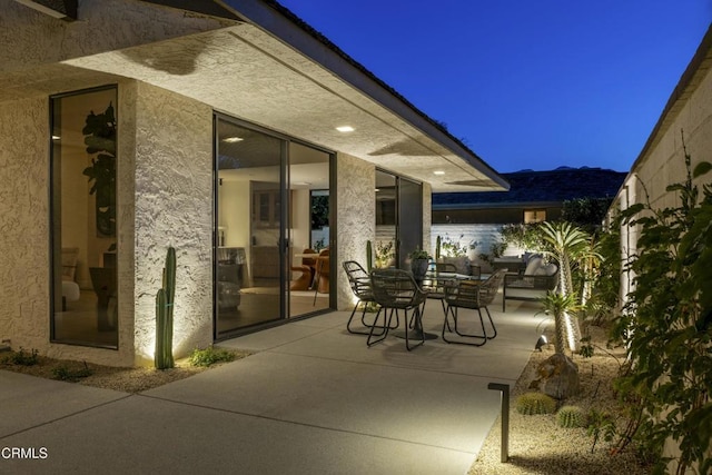 35 Lafayette Dr, Rancho Mirage, CA 92270 - view of patio / terrace featuring outdoor dining space