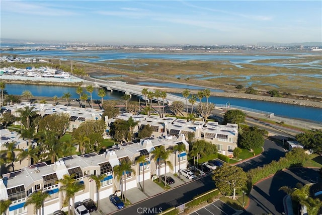 16061 Surprise Ln, Huntington Beach, CA 92649 - drone / aerial view with a water view
