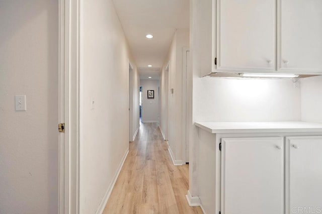 358 Mainsail Rd, Oceanside, CA 92054 - hall featuring light wood-style floors and recessed lighting