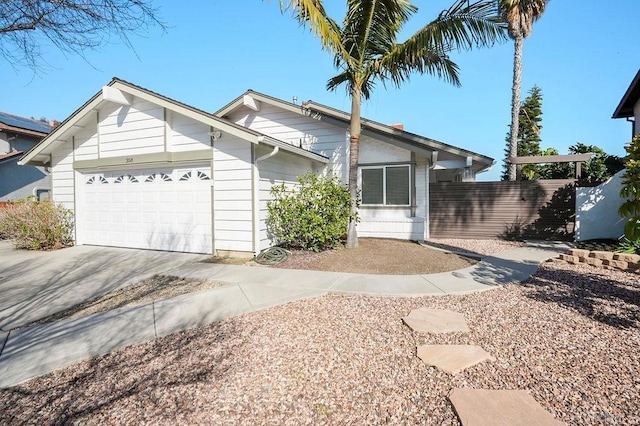 358 Mainsail Rd, Oceanside, CA 92054 - view of front of house with a garage and concrete driveway