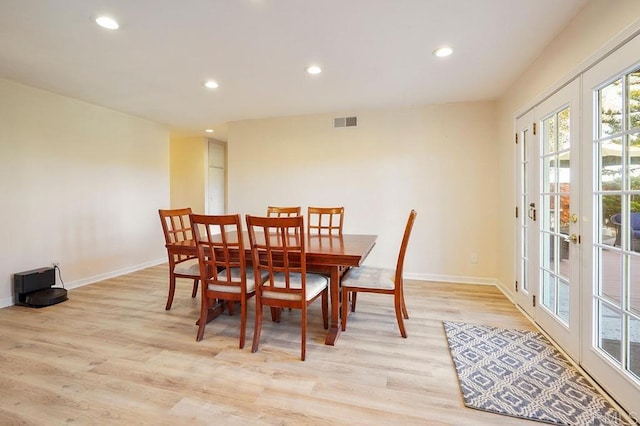 358 Mainsail Rd, Oceanside, CA 92054 - dining room featuring light wood-style flooring and recessed lighting