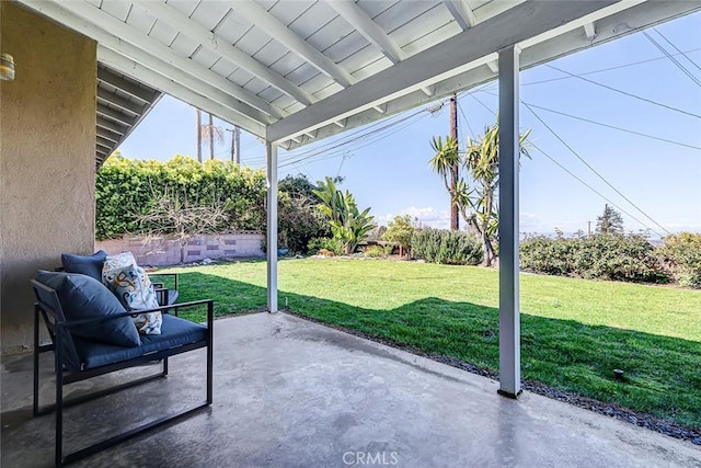 view of patio / terrace