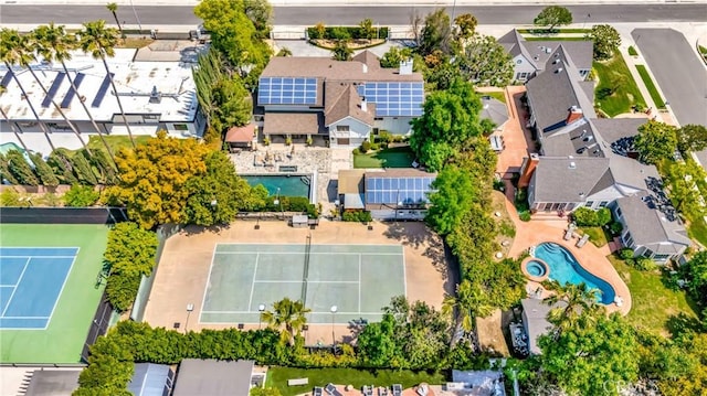 5441 Calvin Ave, Tarzana, CA 91356 - drone / aerial view featuring a residential view