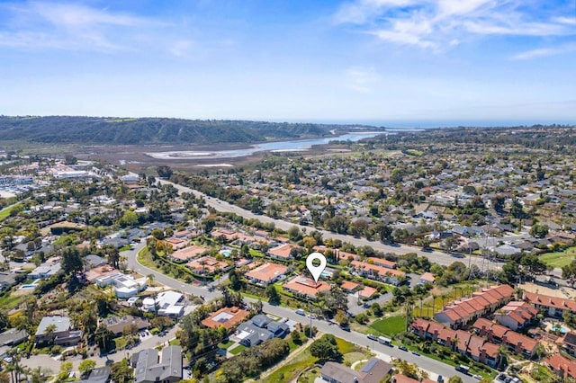 birds eye view of property featuring a residential view