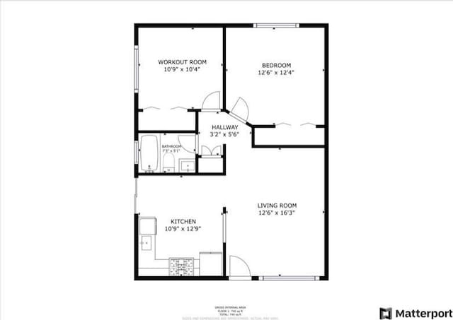 view of layout