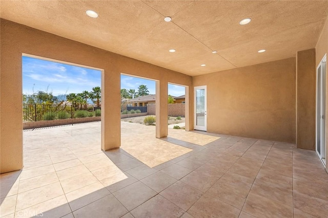 view of patio / terrace featuring a fenced backyard