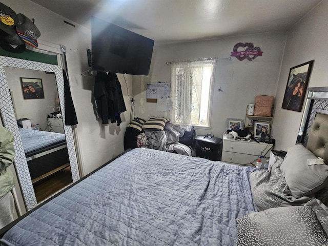 7442 Daytona St, Lemon Grove, CA 91945 - bedroom with wood finished floors