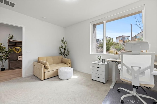 27046 Tanager Ln, Valencia, CA 91381 - home office with light colored carpet