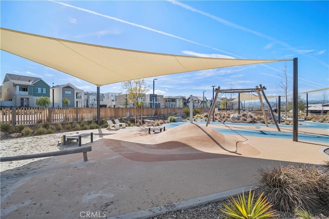 27046 Tanager Ln, Valencia, CA 91381 - view of playground featuring a residential view