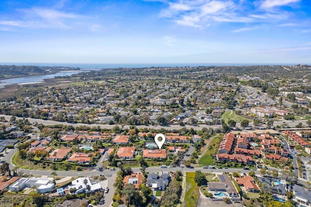 birds eye view of property featuring a residential view