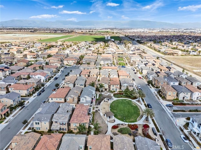 bird's eye view featuring a residential view