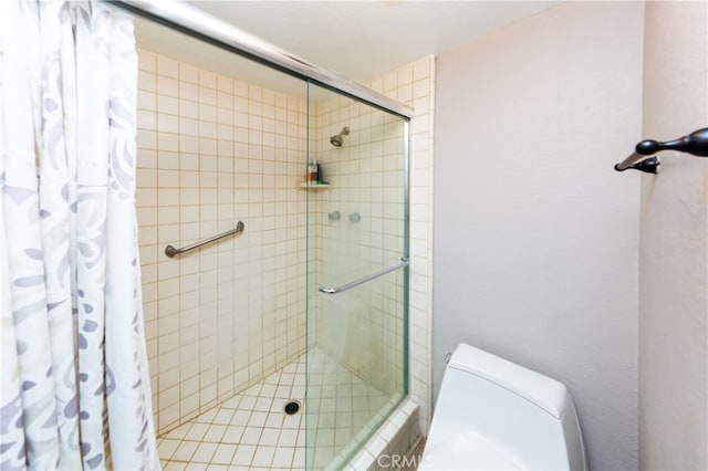 23212 Kimmore Ter, Valencia, CA 91355 - full bathroom with toilet and a stall shower