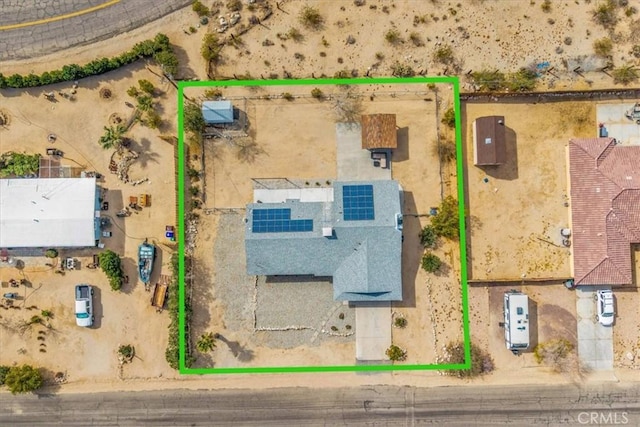 7068 Eucalyptus Ave Unit 29, Palms, CA 92277 - aerial overview of property's location with property boundaries highlighted