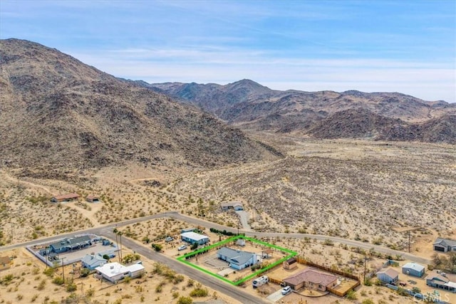7068 Eucalyptus Ave Unit 29, Palms, CA 92277 - mountain view featuring a desert landscape and rural landscape
