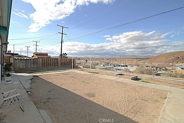 1111 Taos Dr, Barstow, CA 92311 - view of yard with a mountain view