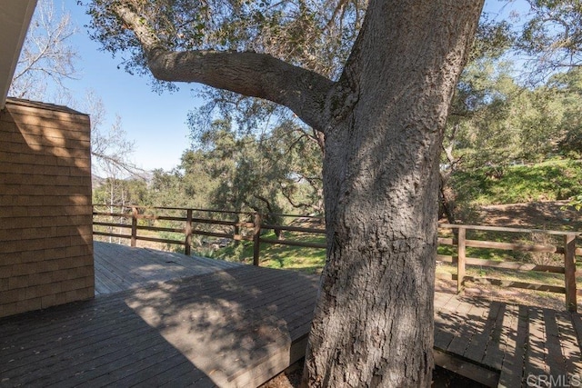 view of deck