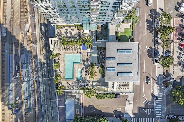 drone / aerial view
