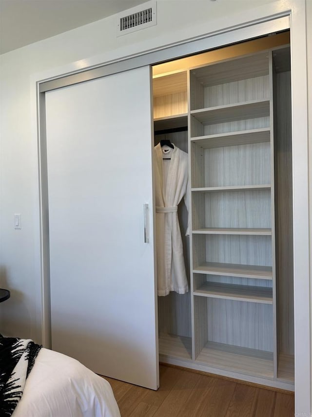 closet with visible vents