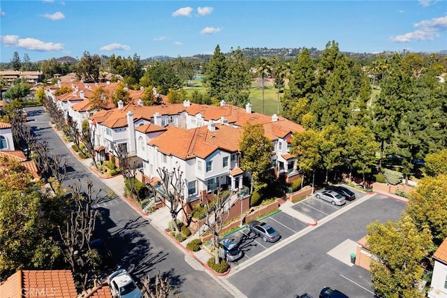 birds eye view of property featuring a residential view