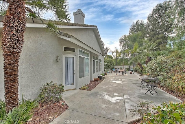 view of patio / terrace with fence