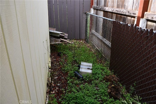 exterior details with fence