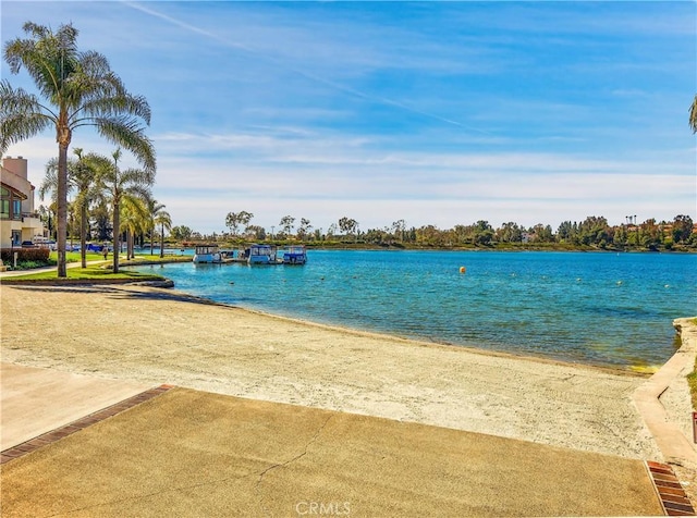 property view of water