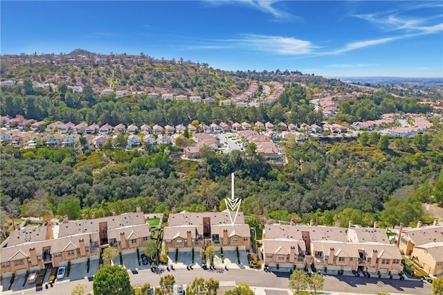 bird's eye view featuring a residential view