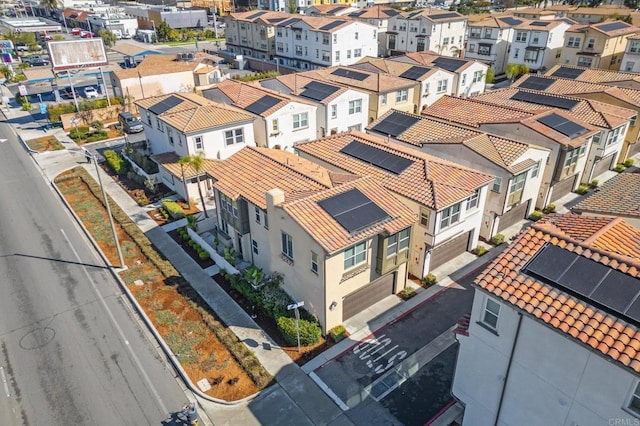 birds eye view of property featuring a residential view