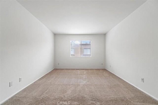 empty room with light carpet