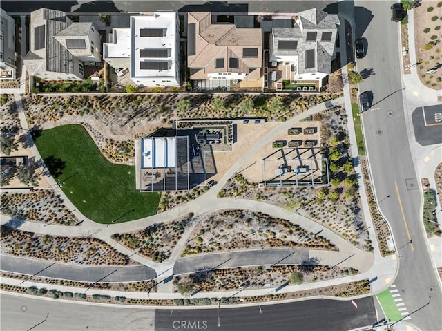 bird's eye view featuring a residential view